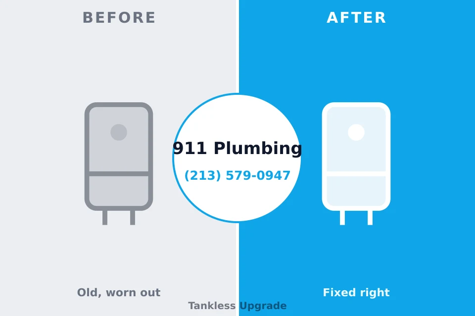 Before and after: plumbing company Yutan, NE
